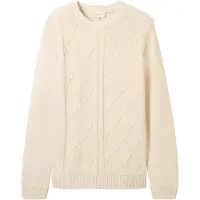 Tom Tailor Cable Crewneck Knit Genser