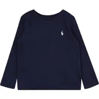 Ralph Lauren for girl. 312841122029 Navy blue jersey knit t-shirt (4años= 102/108cm), Casual, Cotton, Long sleeve, children's fashion