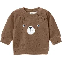 Name it Genser - Velur - NbnNalwin - Pecan Pai - - 62 - Genser