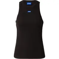 HUGO Easy 10257055 Blue Ermeløs T-skjorte