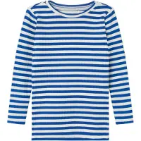 Name it Genser - NmfSuraja - Rib - Surf Internett/Stripe - - 2 år (92) - Genser