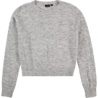 LMTD Genser - Noos - Strikk - NlfLodet - Light Grey Melange/14-0 - - 7-8 år (122-128) - Genser