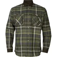 Härkila Pajala skjorte Olive check 3XL