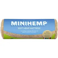 MiniHemp Myk hampmadrass - Sparepakke: Pakke med 2 stk. 20 x 40 cm