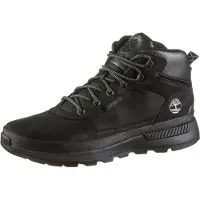 Timberland for man. TB0A1ZPU0151 Field Trekker Mid Lace Up Leather Shoe Black (41), Flat, Laces, Casual