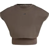 Adidas Power Boxy French Terry 3 Stripes 3/4-ermet T-skjorte
