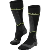 Falke SK Energizing, Skisokker, Herre, Black