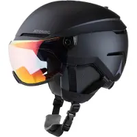 Atomic Savor Visor Photo, Skihjelm med Visir, Black