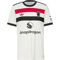 Adidas Manchester United 24/25 3 Stripes Kortarmet T-skjorte