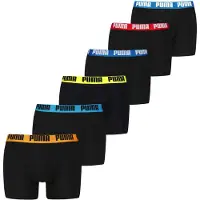 Puma Boxer Briefs (6-Pack) Men, Clothing, Multicolor, 4