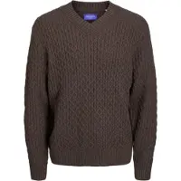 Jack & Jones Cosy Cable V-hals Genser