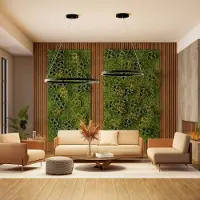Molto Luce LED-hengelampe Perfora Pro, svart, Ø 60,5 cm