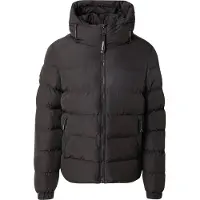 Superdry for man. M5011905A Sports quilted jacket black (M), Casual, Recycled Polister