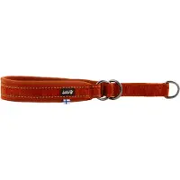 Hurtta Casual halsbånd m. halvkvæl, cinnamon 25-35 cm