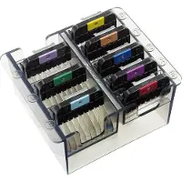 Moser Stainless Steel Snap-on Attachment Comb Set 3-25 mm