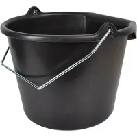 OK Plast Stallbøtte Ok119 20l, Sort