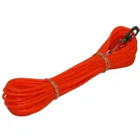 Bruks Spårlina Gummi Orange 15m 15m