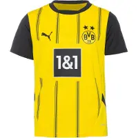 Puma Borussia Dortmund 24/25 Home Jersey Youth, Clothing, Faster Yellow/Black, 7-8Y