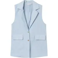 Name it Vest - NkfFalinnen - Chambray Blue - - 9-10 år (134-140) - Vest