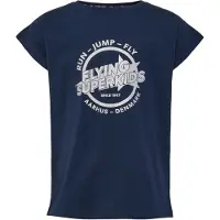 Hummel T-skjorte - hmlFSK Humle - Black Iris - - 11 år (146) - T-skjorte