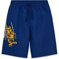 Lego Wear Badeshorts - UV40+ - Larver 305 - Mørkeblå - - 4 år (104) - Badetøy