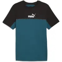 Puma Ess Block X Tape Kortarmet T-skjorte