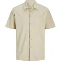 Jack & Jones Mykonos Plisse Kortarmet Skjorte