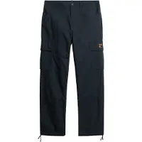 Superdry for man. M7011029A Navy loose cargo trousers (30/32), Casual, Cotton