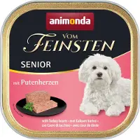 Animonda Vom Feinsten Økonomipakke animondaVom Feinsten Senior 44 x 150 g - med kalkunhjerter
