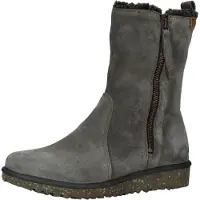 El naturalista for woman. 256331R30005_039 Leather boots N5633 Silk Suede grey (36), Flat, Zip, Casual