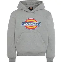 Dickies Hettegenser - Ungdom Logo - Heather Grå - - 4-5 år (104-110) - Hettegenser