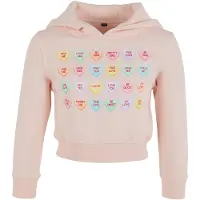 Mister tee Sweet Heart Candy Cropped Hettegenser