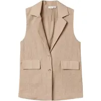 Name it Vest - NkfFalinnen - Hummus - - 6 år (116) - Vest