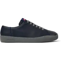Camper for man. K100479-051 Peu Touring leather shoes navy (43), Flat, Laces, Casual, Sustainable