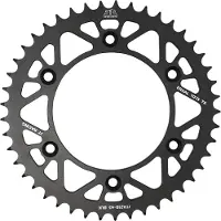 JT Sprockets Honda Jta210.48blk Aluminium Bakre Tannhjul