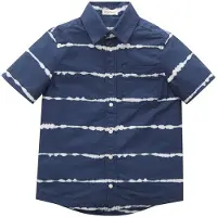 Tom Tailor 1031817 Batik Kortarmet Skjorte
