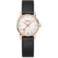 Mondaine Evo2 Rose Gold 30 Mm Dameklokke