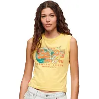 Superdry La Graphic Ermeløs T-skjorte