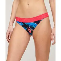 Superdry for woman. W3010401A Bikini Bottom Classics navy (XL), Black, Beachwear, Recycled Polister, Sustainable