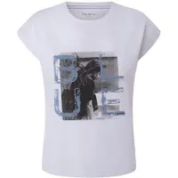 Pepe Jeans Marguerite Kortarmet T-skjorte