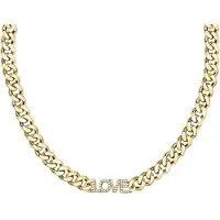 La Petite Story Letter Love Pave Halskjede