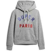 Superdry Glitter Graphic Logo Hettegenser