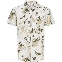 Jack & Jones Oshua Floral Kortarmet Skjorte