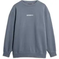 Superdry Micro Logo Graphic Loose Collegegenser