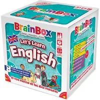 Asmodee Brainbox Let´s Learn English Brettspill Spansk