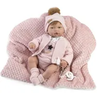 MuÑecas Guca Jimena Baby Reborn Med Naturlig Hår