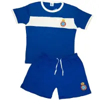 RCD Espanyol Pyjamas Med Korte Ermer Til Barn