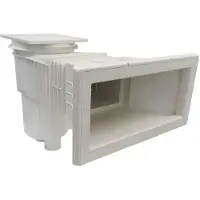 AstralPool 11305 Skimmer Standard Langt Munnstykke Firkantet Deksel 17l