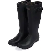 Barbour Bede Wellington Boots Black Men 10