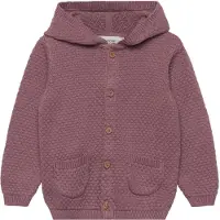 Fixoni Cardigan - Strikk - Grape Shake m. Ører - - 62 - Cardigan